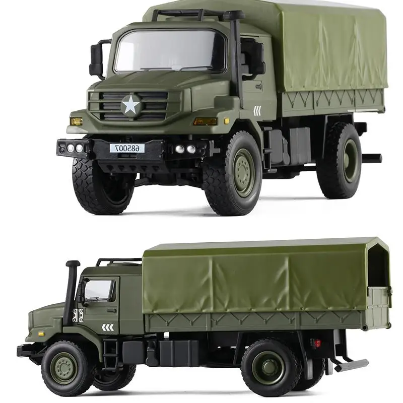 Хит продаж 1:36 военная модель из сплава для транспортировки грузовиков