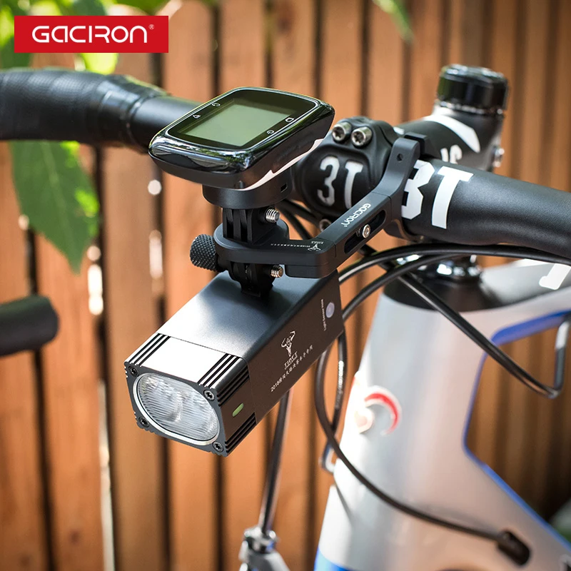 Gaciron 1000 1600 люмен светильник рь GoPro держатель крепления перезаряжаемый