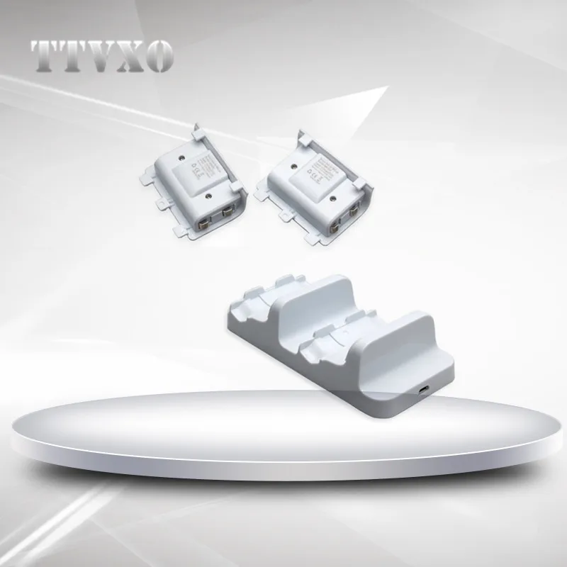 TTVXO двойное зарядное устройство Подставка зарядная станция Док с двумя