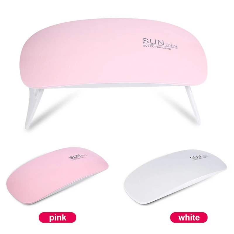 Сушилка для ногтей светодиодная УФ SUN Mini 6W Light Портативная на основе гель лака
