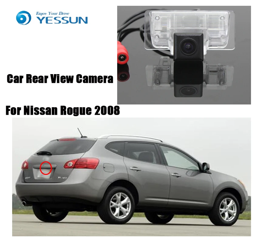 YESSUN для Nissan Rogue 2008 ~ 2012 Автомобильная камера заднего вида парковочная HD CCD + вида|hd
