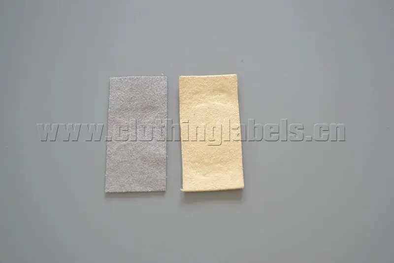 Кожаный патч искусственная замша кожа кожаная этикетка индивидуальный логотип