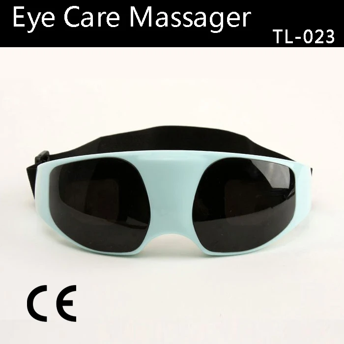 Free Shipping 2015 New Mask 3 Use USB Migraine DC Electric and Battery Care Eye Massager TL 023|massage double|massage facial bedmassage
