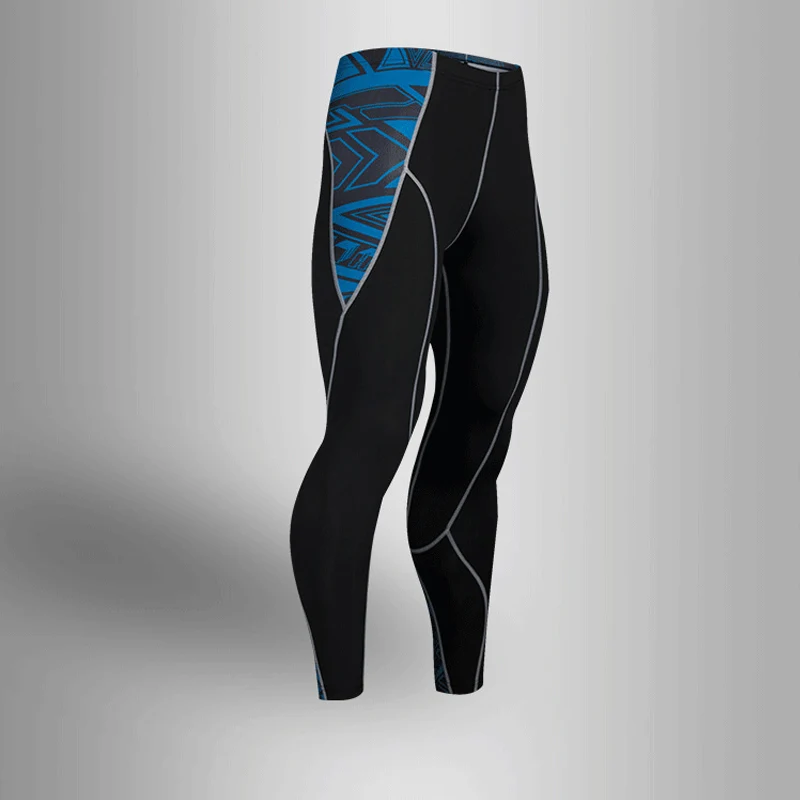 Pants Комплект термобелья для подростков, зимняя теплая тренировочная быстросохнущая одежда, кальсоны, зимнее термобелье, Рашгард, мужской спортивный костюм - Цвет: Pants