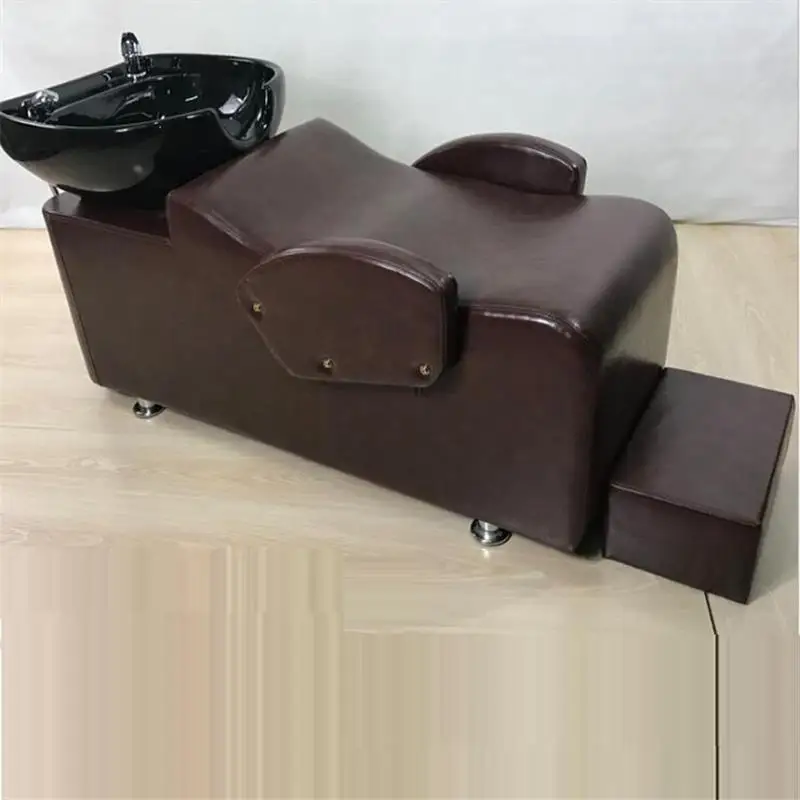 Макияж Cadeira Cabeleireiro красота кровать Lavacabezas парикмахер де Belleza мебель для волос Silla Peluqueria салон шампунь стул - Цвет: Version G