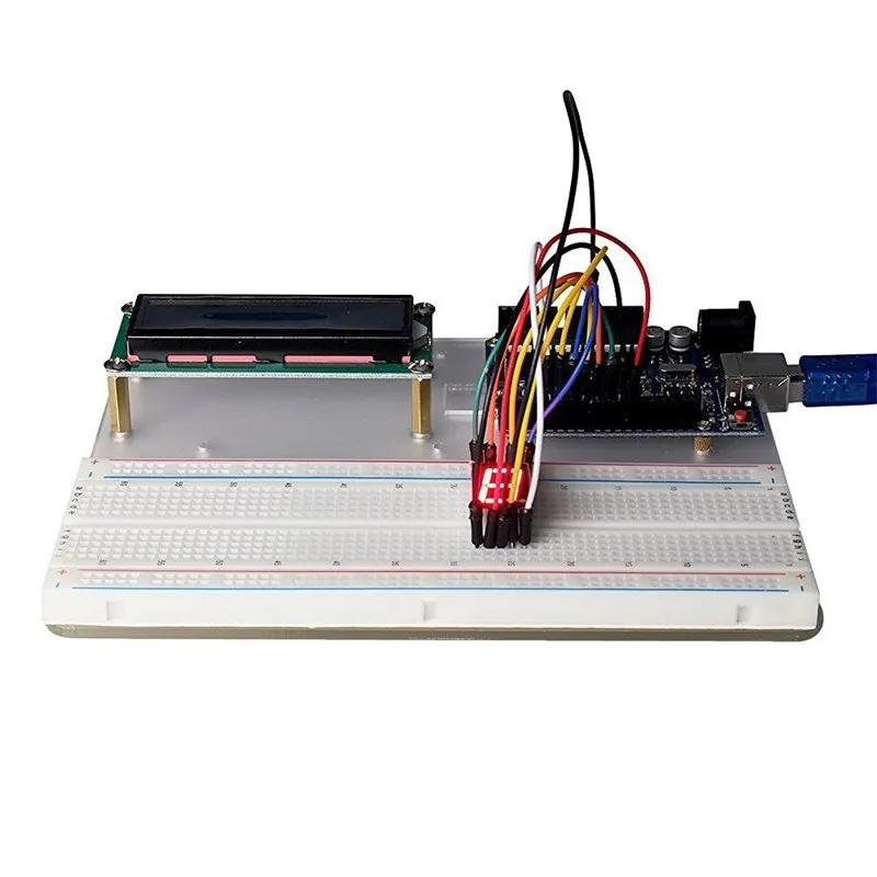Горячая Распродажа суперстартовый комплект для Arduino UNO R3 и Mega2560 MB102 макетная плата