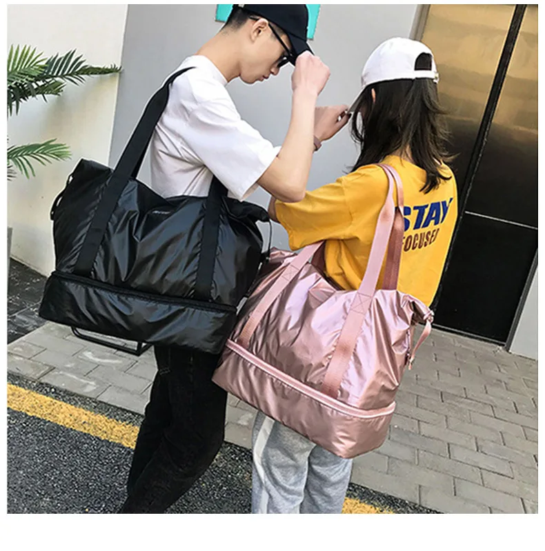 Сумка для тренажерного зала фитнеса, дорожные сумки для женщин и мужчин, коврик для йоги, сумка для сухой и влажной тренировки, Gymtas Sac De Sport Sporttas Tas bolso XA40A