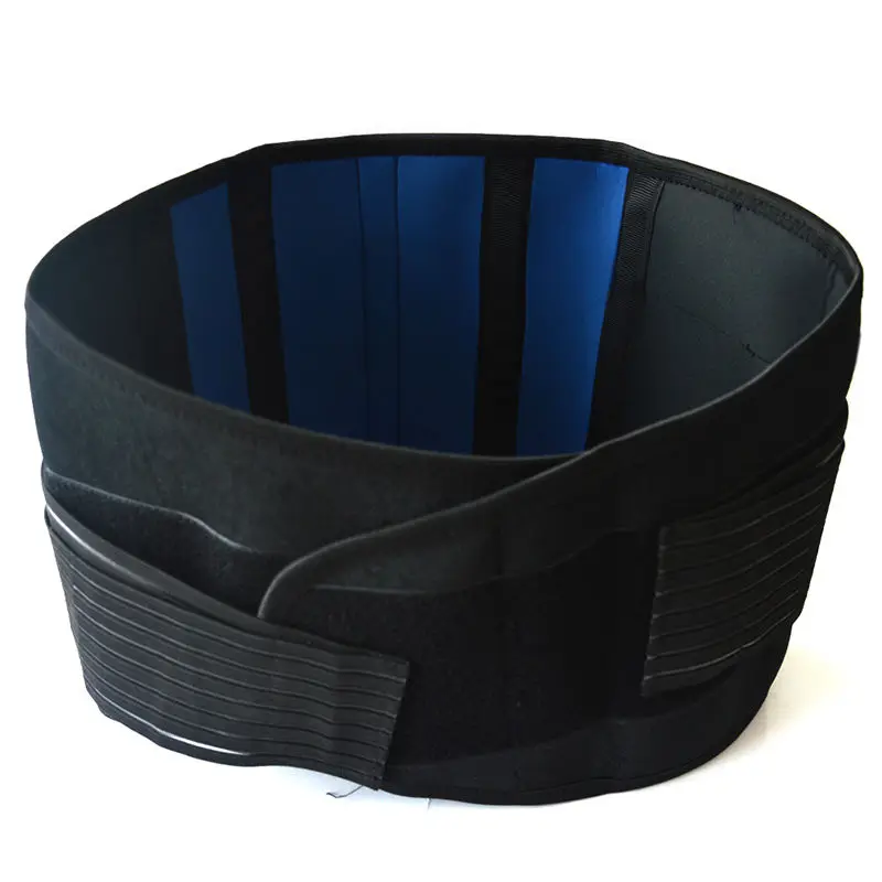 

Posture Back Support Belt Men Adjustable Neoprene Double Pull Lumbar Support Spine Belt Waist Brace Pain Relief Size XXL Y010