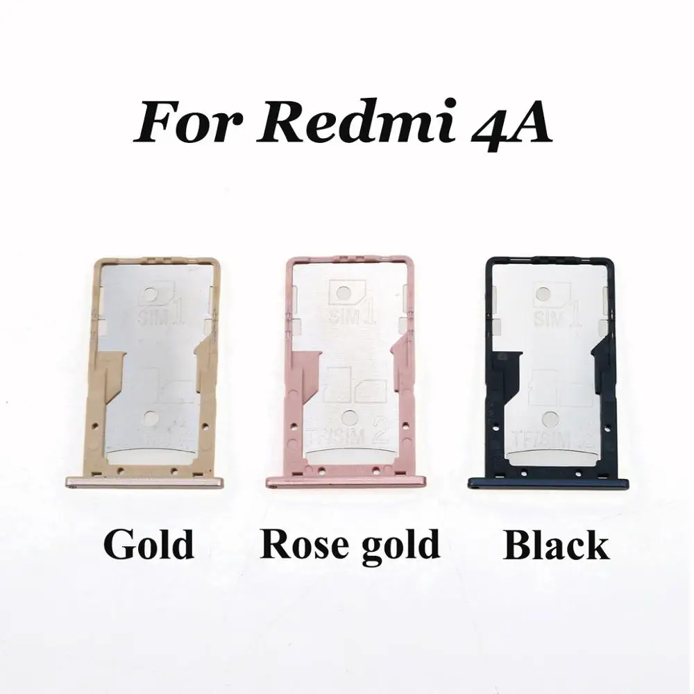 Лоток для SIM-карты YuXi Xiaomi Redmi 4A / 4X 4 Note гнездо гнезда держатель адаптеры Сменные
