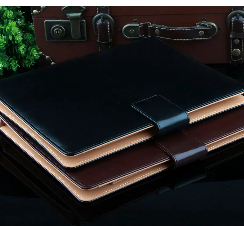 Папка А4 из искусственной кожи на молнии для офиса делового руководителя