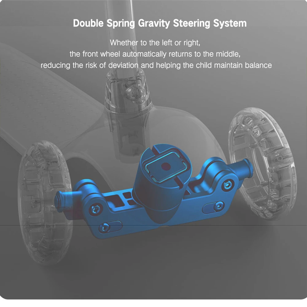 2018 Новый Xiaomi Mitu детский скутер для детей 3-6 лет Balanced Scooter Multi Protection Max 50 кг умного