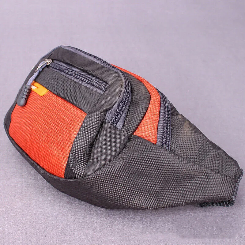 Hot Outdoor Waist Bum Bag fanny pack 4 zips Mens Ladies Unisex Sport Travel Bags | Багаж и сумки