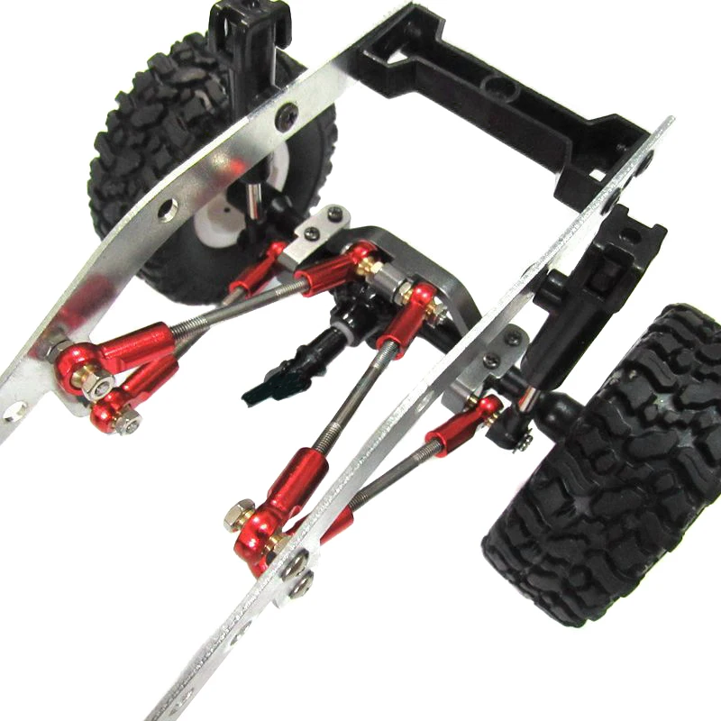 

Hot Selling 1Pair Metal Pull Rod Base Seat for WPL C24 C14 C14K C24K 1/16 RC Car