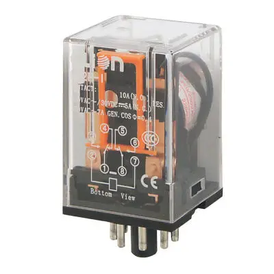 MK2P-I AC 220V Катушка 250V DC 30V 8 контактов DPDT реле общего назначения | Инструменты