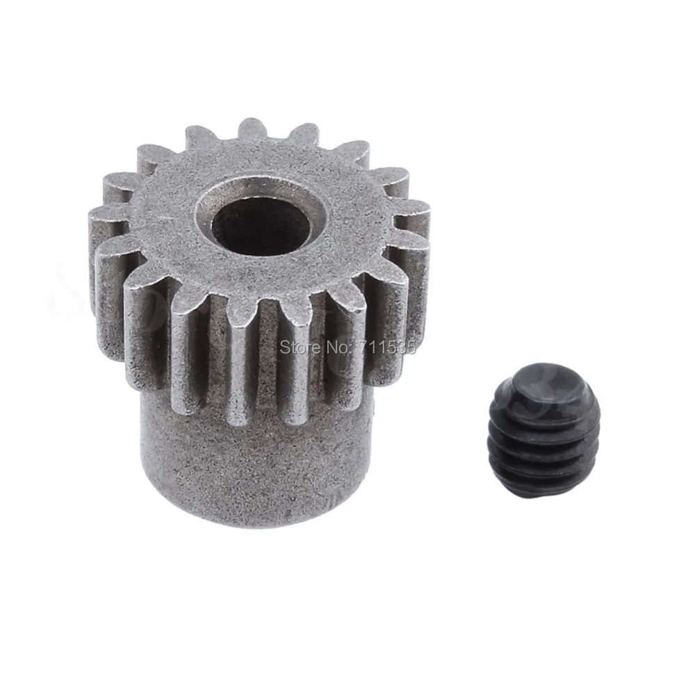 Buy HSP 11184 Metal Main Gear 64T + 11119 Motor Pinion Gears 17T Parts 1/10 BRONTOSAURUS Himoto Amax Redcat Exceed 94111 on