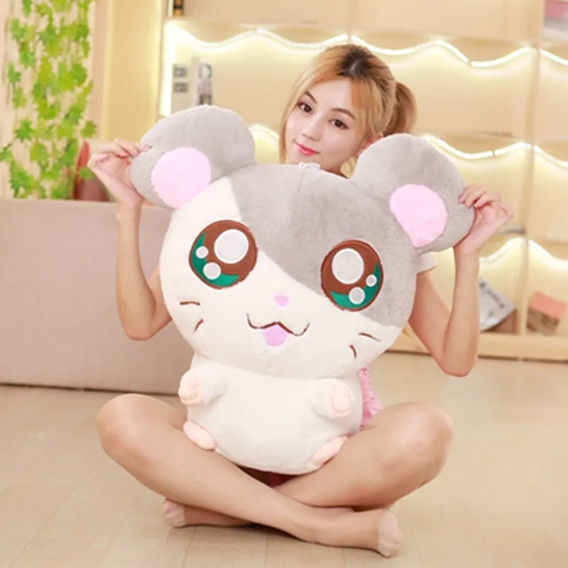 30 см Kawaii большие глаза Плюшевые хамтаро Хомяк Игрушка мягкая кукла-Хомяк игрушки Детские подарки на день рождения