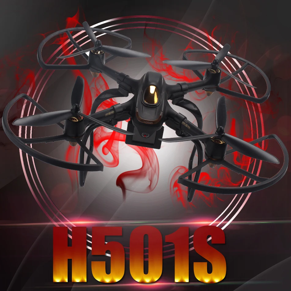 Квадрокоптер Hubsan H501S X4 с HD камерой 1080P GPS режим слежения за мной автоматический
