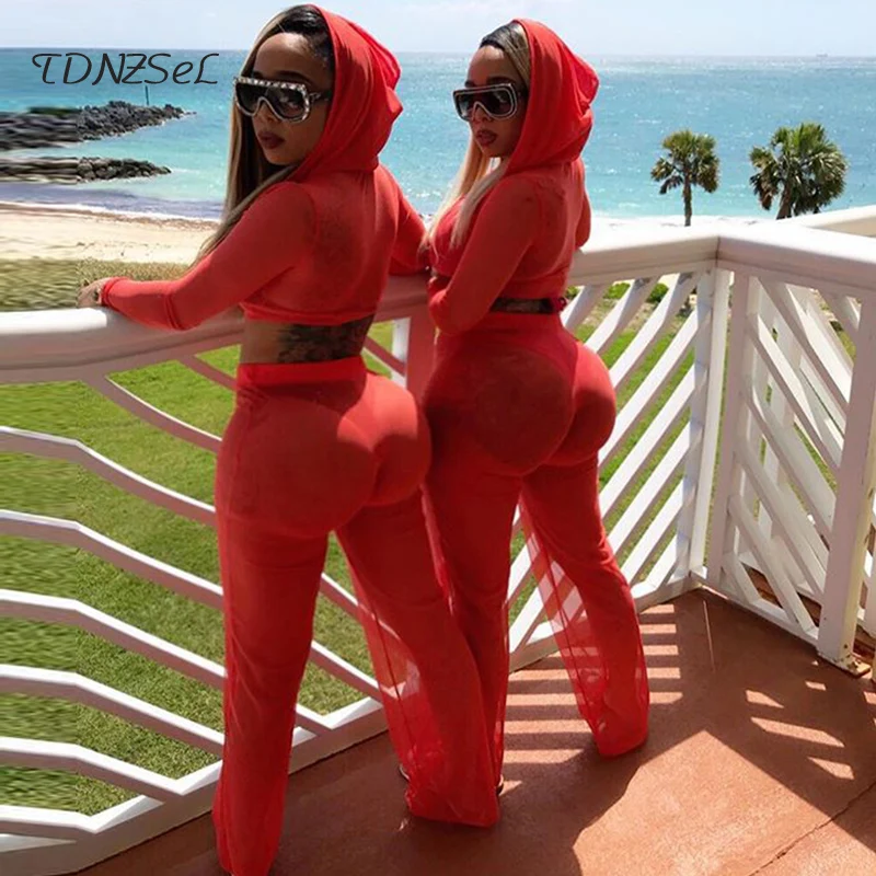 Женский сексуальный клубный сетчатый комплект из 2 предметов эластичный