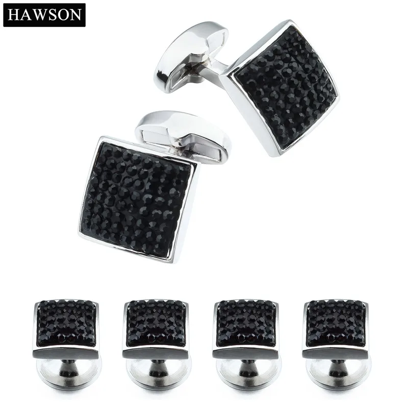 Бренд HAWSON модные украшения Запонки и шпильки для мужчин с украшением в виде