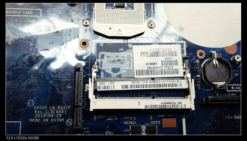 Для ноутбука DELL Alienware M17X R5 2XJJ7 02XJJ7 VAS00 LA-9331P DDR3L неинтегрированная материнская плата