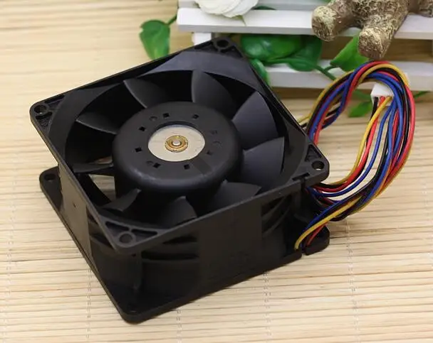 Original AVC 2B08038B48U 8038 DC 48V 0.58A 8cm 4-line PWM dual ball cooling fan | Компьютеры и офис