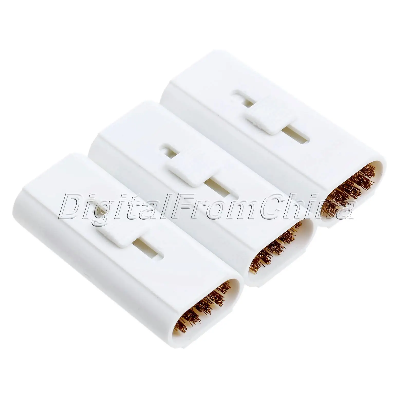 3 шт./компл. Обучающие приспособления для игры в гольф белая латунь выдвижной