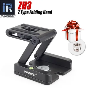 Головка штатива ZH3 Z, гибкая складная наклонная головка Z-типа для цифровых зеркальных камер Canon, Nikon, Sony