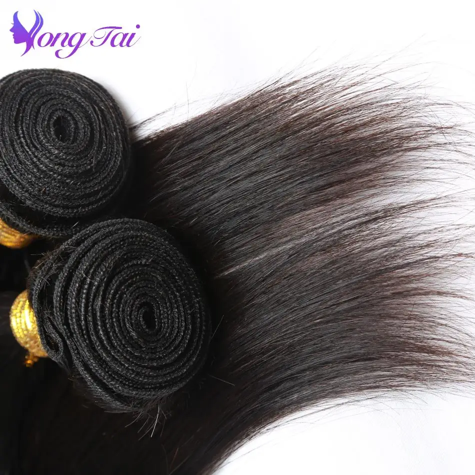 Yuyongtai Продукты для волос монгольские прямые волосы Реми 100% 3 шт/партия