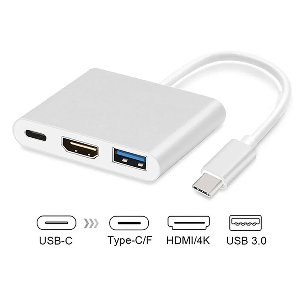 Адаптер USB C в 3 0 Type конвертер 1 для MacBook Pro Samsung S8 S9 Pixel Huawei Mate10|Адаптеры Type-C| |