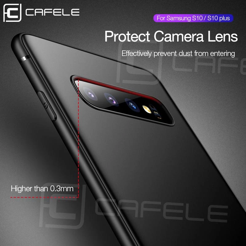 Cafele Matte TPU Soft Case Cover for Samsung Galaxy S10 Ultra thin 0.4mm Plus e Silicone |