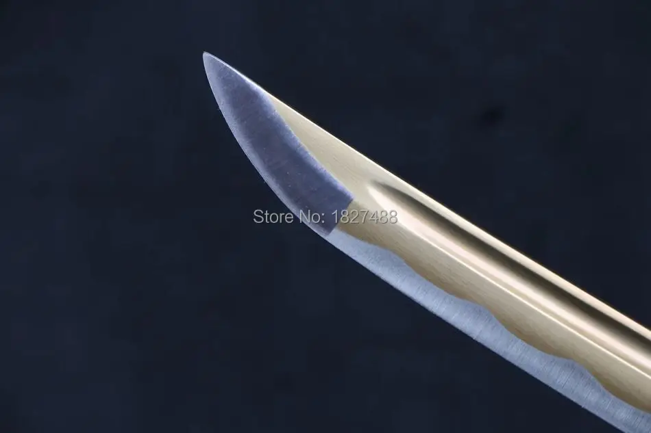 Ручная работа T1095 из высокоуглеродистой стали полный Tang Smaurai Sword острый меч катана