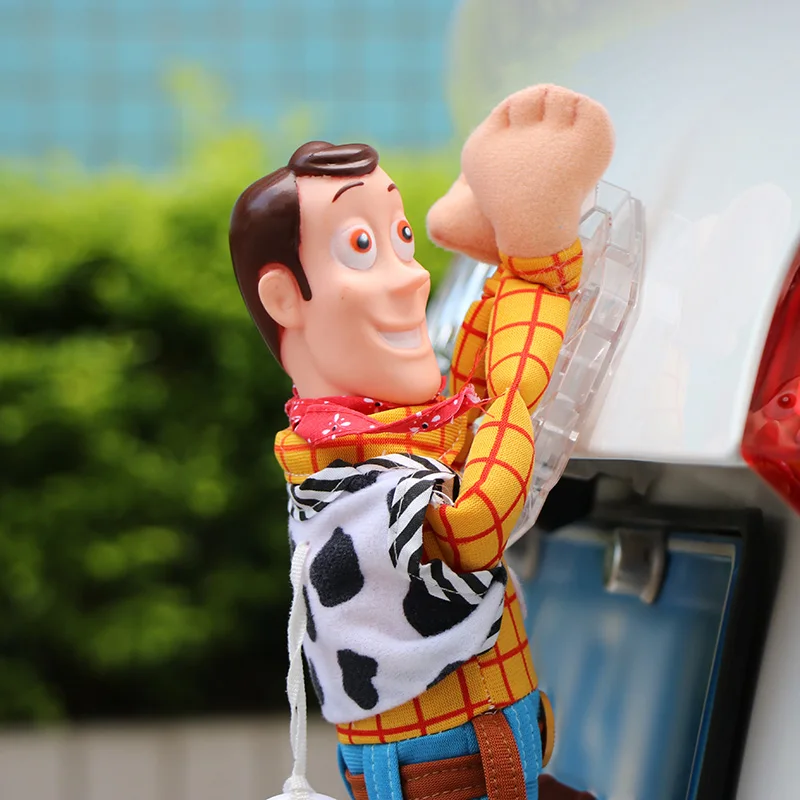 Смешно прекрасный Toy Story Шериф Вуди автомобиль кукла вне повесить игрушку милые