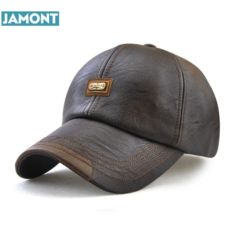 Простые новые мужские бейсболки женские кожаные Casquette брендовые регулируемые