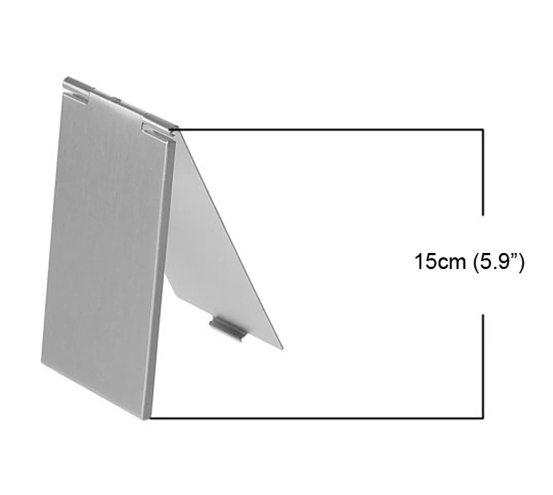 Прямоугольный компактное зеркало сумочка складное 15 см х 10 1X/лот|compact mirror|mirror