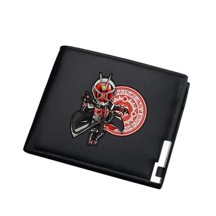 23 В стиле наездника в маске/Kamen Rider футболки принт Аниме Длинный кошелек десятилетия ID держатель для карт из искусственной кожи чехол-бумажник в стиле унисекс монета с денежной сумкой кошелек - Цвет: 23