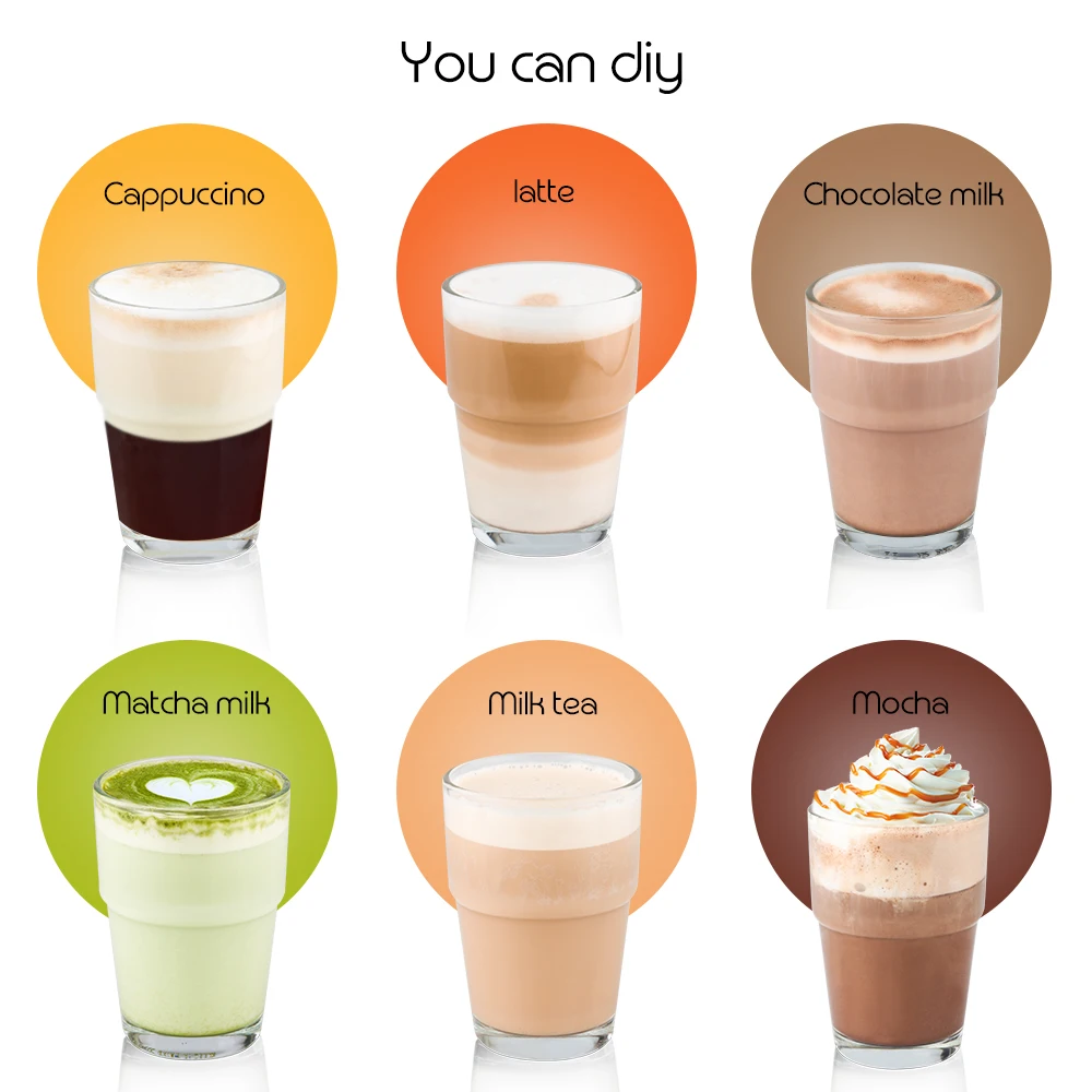 2019 Новая модная удобная молочная пена Dolce Gusto Beater Maker Фильтр из нержавеющей стали