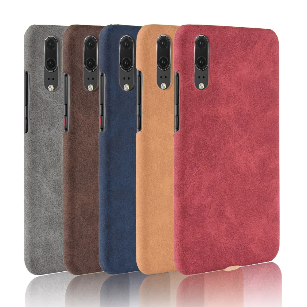Для huawei P20 чехол Global Case 5 8 жесткий для телефона из искусственной кожи Eml-L29 Eml-L09