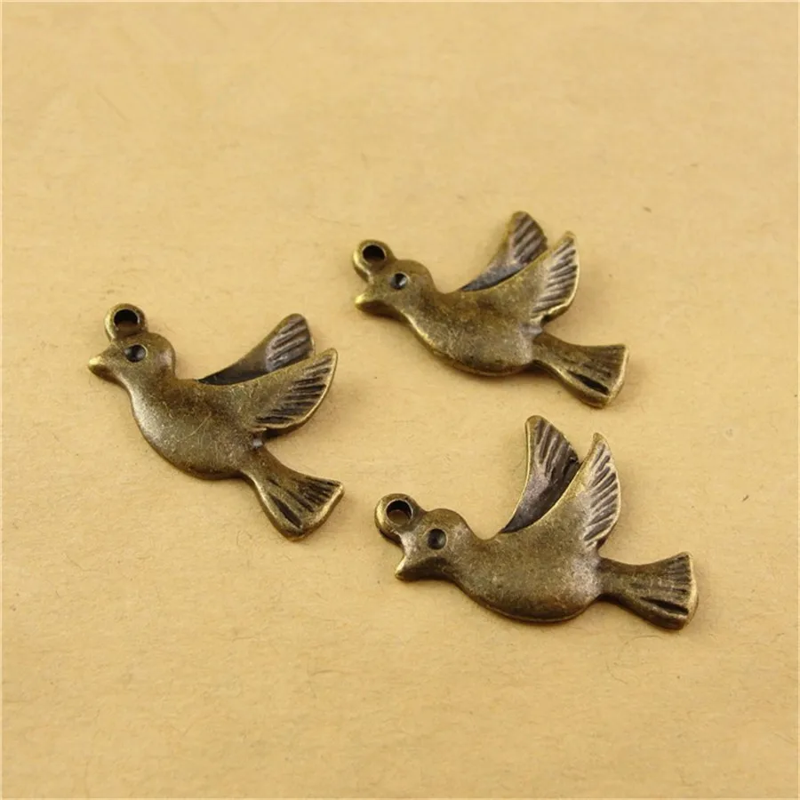 (100 шт./лот) 15х22 мм старинная бронзовая подвеска в винтажном стиле из