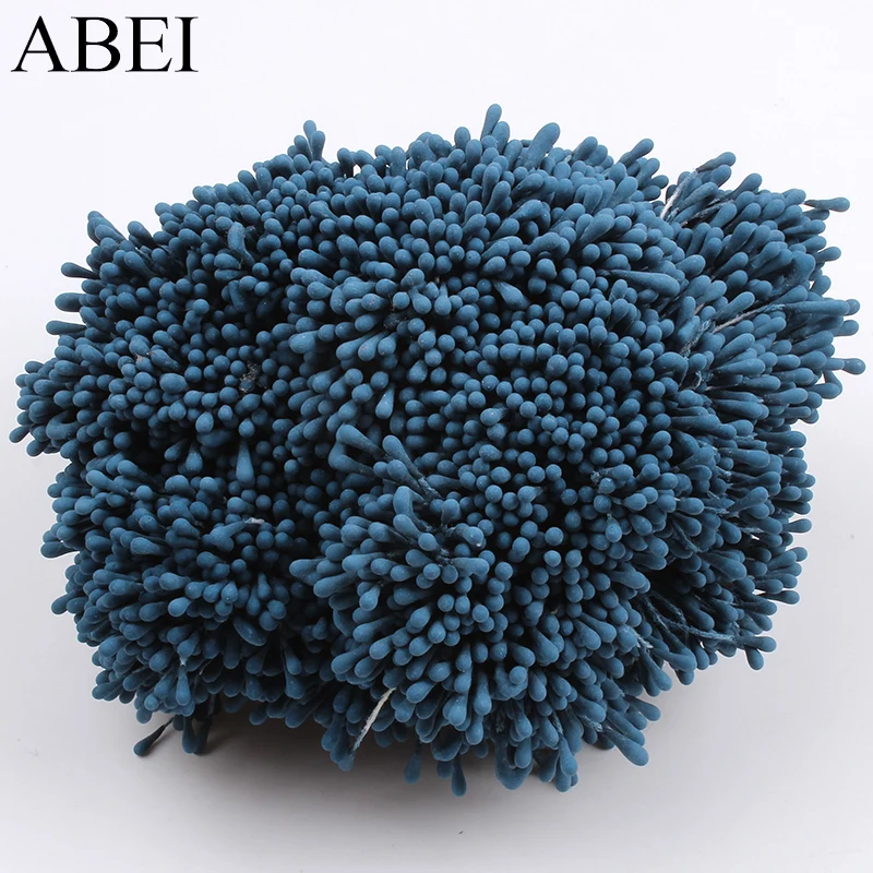 400pcs 2mm Matte Mini Flower Stamen Pistil Artificial Flowers Accessories DIY Wedding Cake Top Scrapbooking Cards Decoration | Дом и сад
