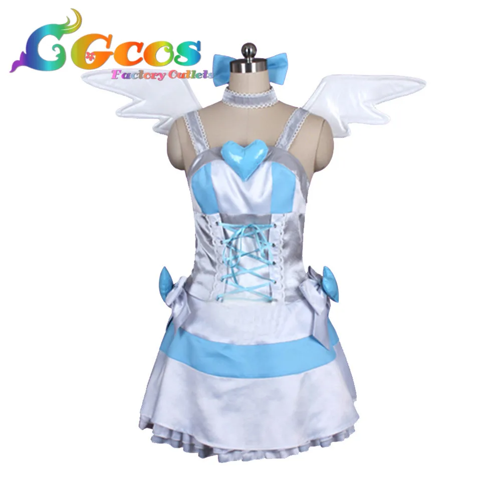 CGCOS Coplay одежда костюм для костюмированной игры трусики и чулок с поясом платье