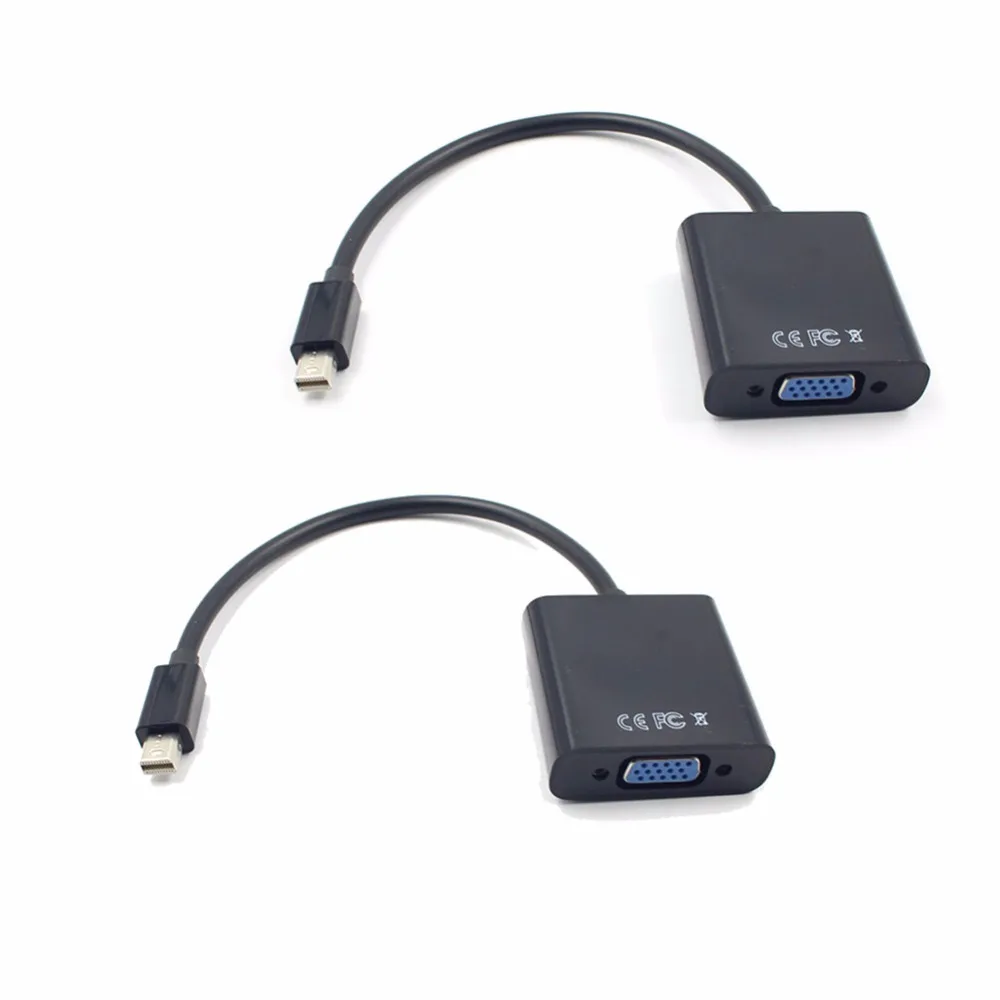 Mini Thunderbolt DisplayPort DP To VGA кабель адаптер 1080P для MacBook Air Pro iMac Mac| |