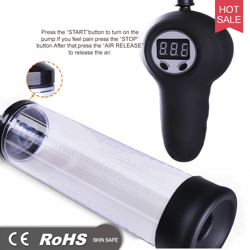 Насос для пениса Электрический автоматический пенис увеличение удлинитель