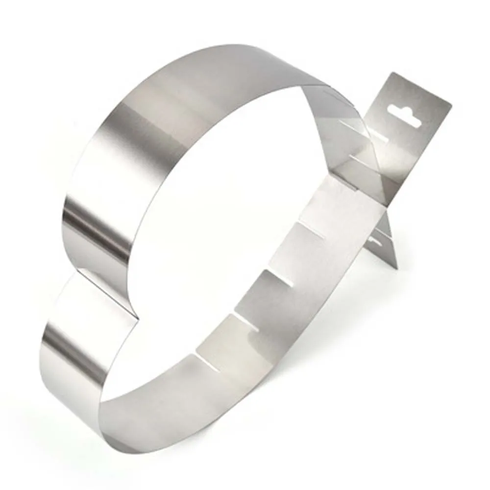 2019 горячая Распродажа Нержавеющая сталь мусс сердце кольцо для торта Форма слой