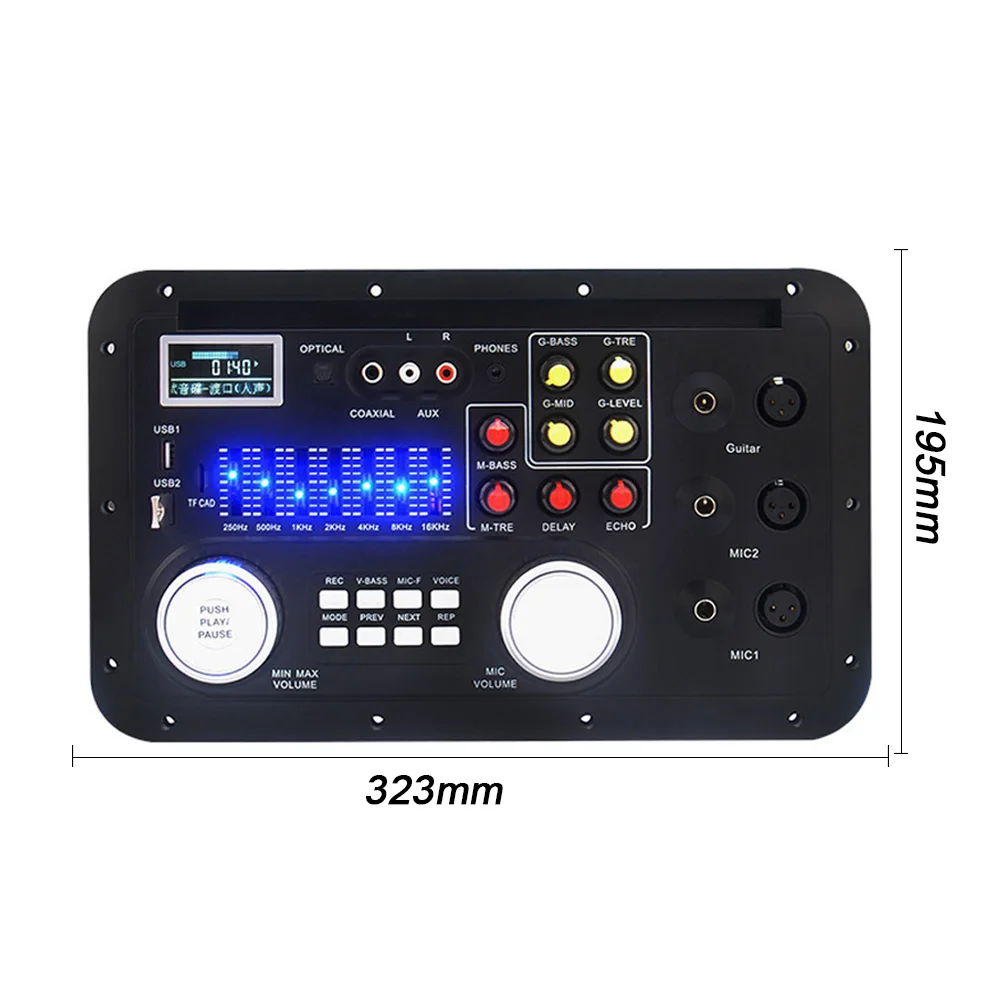 AIYIMA DSP Bluetooth MP3 декодер доска караоке предусилитель микшер эквалайзер без потерь волокно коаксиальный эквалайзер для усилителя аудио домашний кинотеатр