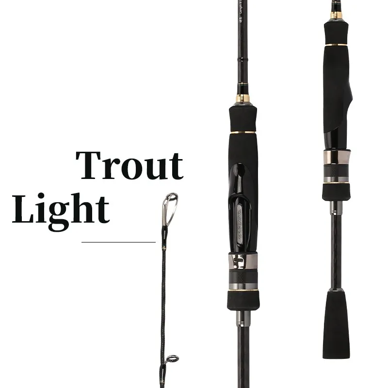 Kaufen TSURINOYA NEW GEHEIMNIS 1,82 M 1,95 M Spinning/Casting Angelrute UL/L 2 Abschnitt FUJI Carbon Faser Bass Locken Stange Pesca Stick Cane