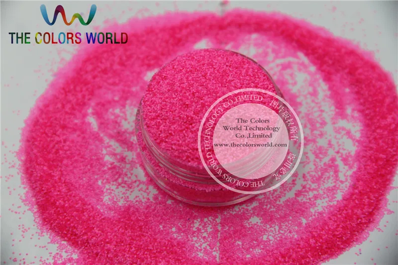 

TCF502 Neon Shocking Pink Colors 0.4mm size solvent resistant glitter for nail Art nail Polish or other DIY decoration