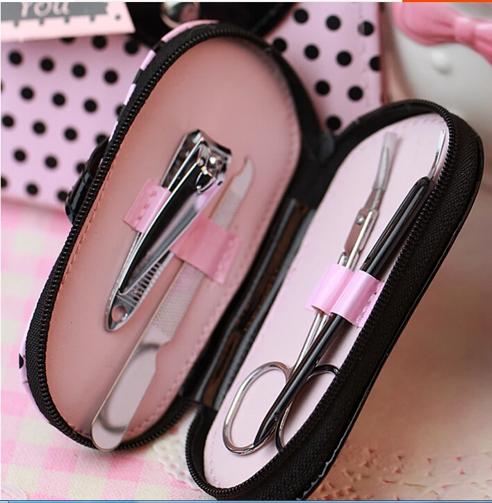 Fedex Бесплатная доставка 150 компл./лот по уходу за ногтями &quotрозовый в шлепанцы