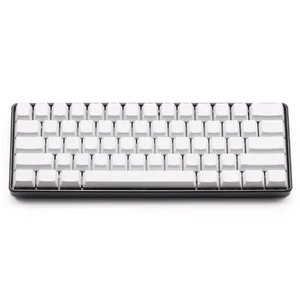 Белый черный оранжевый синий пустой толстый PBT OEM профиль 61 ANSI Keycaps для MX Switches dz60 gh60 механическая клавиатура