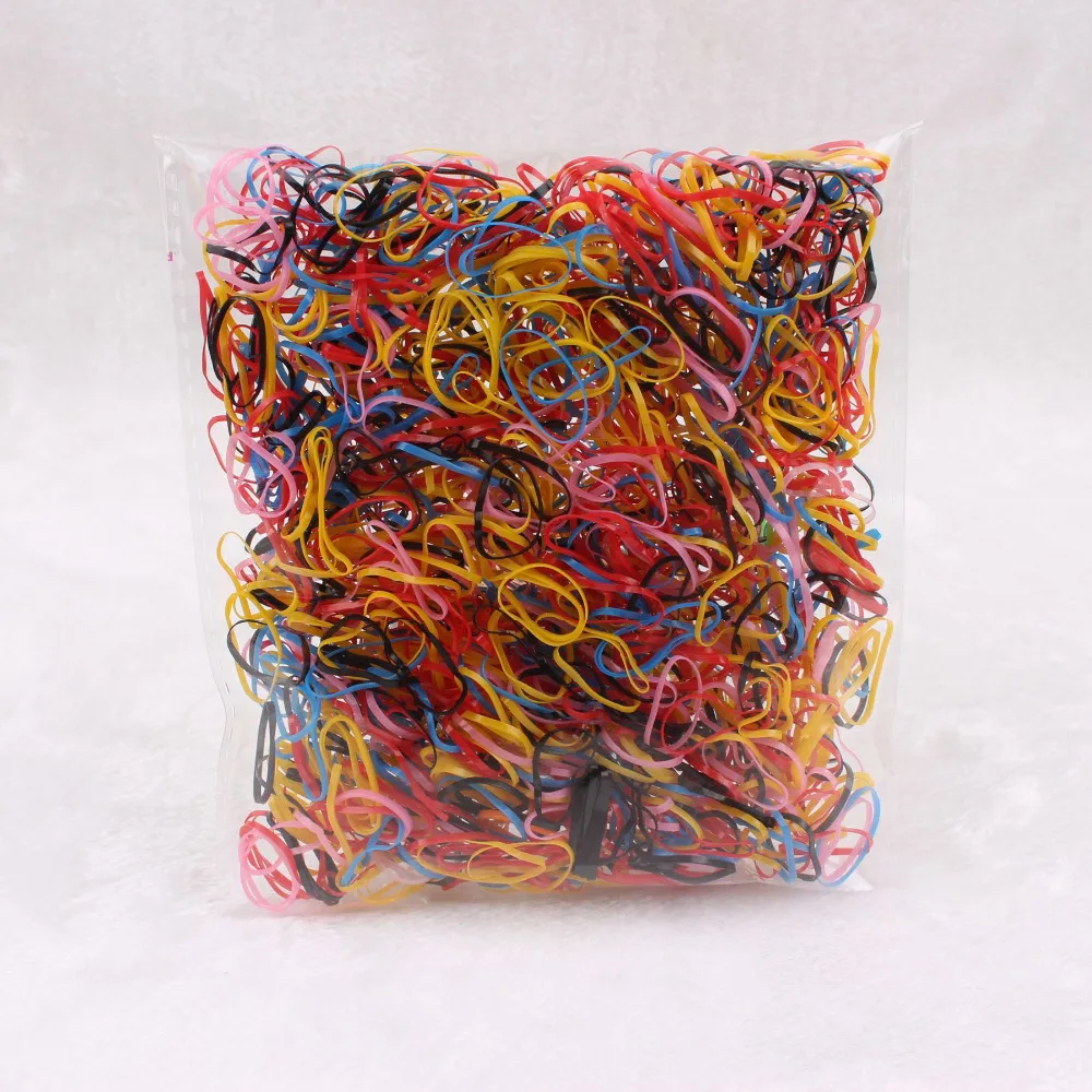 Новинка 2017 1000 шт./лот горячей продажи девушки резинки для волос маленькие
