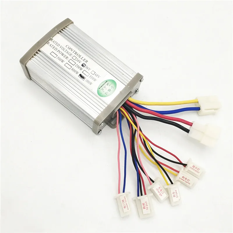 1000W24V36V48V мотор щетка контроллер скутера аксессуары контроллер скорости двигателя части контроллер двигателя
